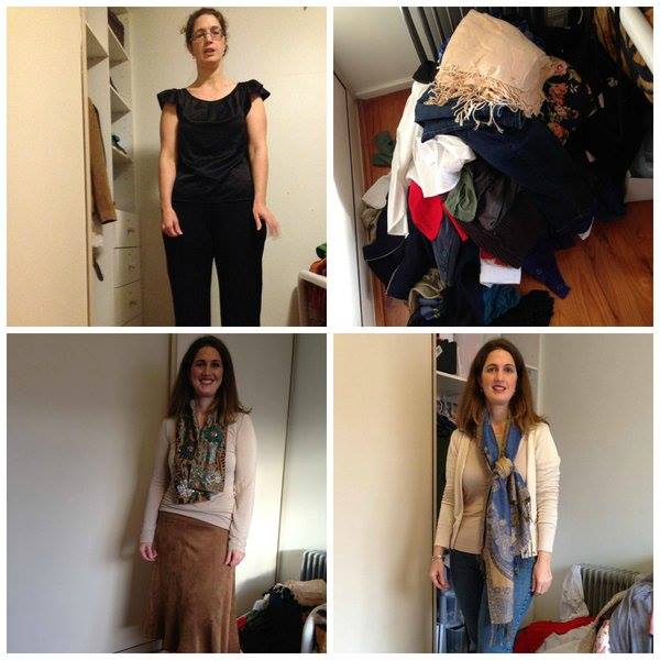 Wardrobe full of clothes with nothing to wear