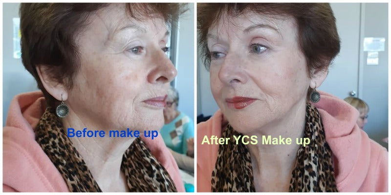 Youthful make up step by step application